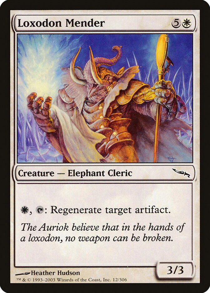 Loxodon Mender — Mirrodin 12/306