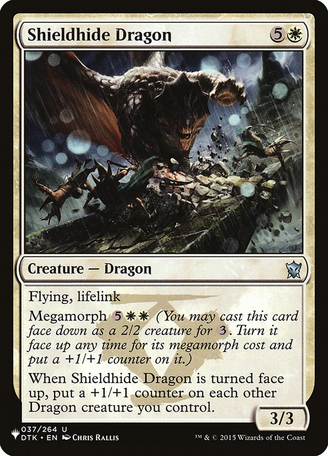 Shieldhide Dragon — The List DTK-37/5581