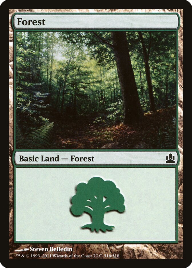 Forest — Commander 2011 316/318