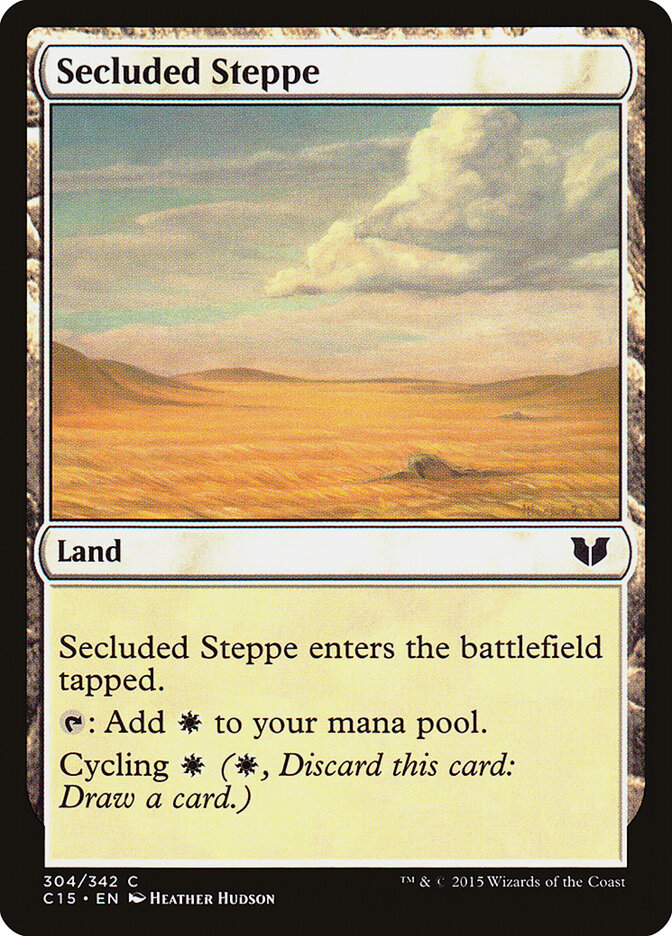 Secluded Steppe — Commander 2015 304/342