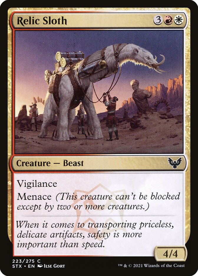 Relic Sloth — Strixhaven: School of Mages 223/393