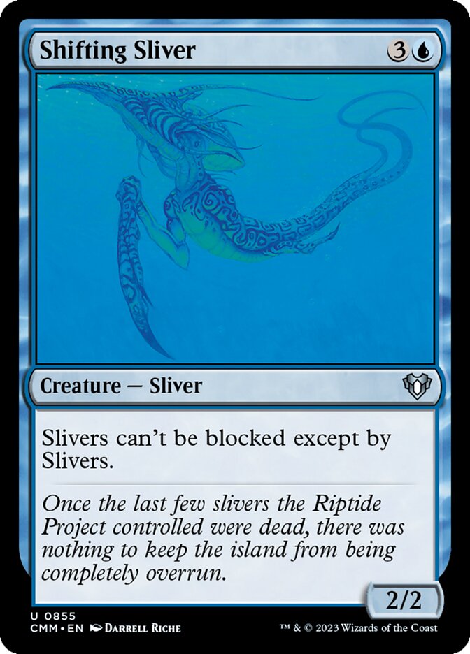 Shifting Sliver — Commander Masters 855/1067