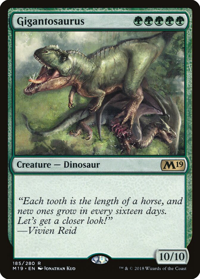 Gigantosaurus — Core Set 2019 185/314