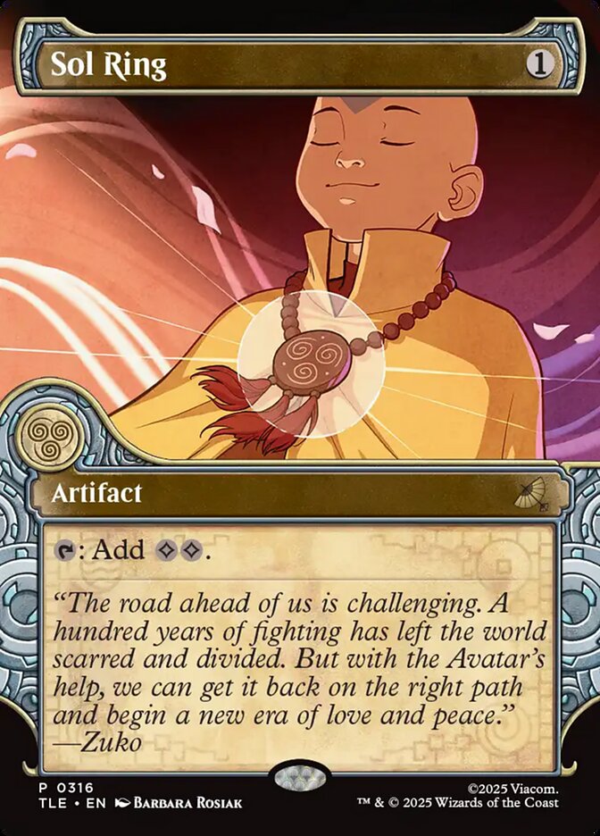 Sol Ring — Avatar: The Last Airbender Eternal 316/317