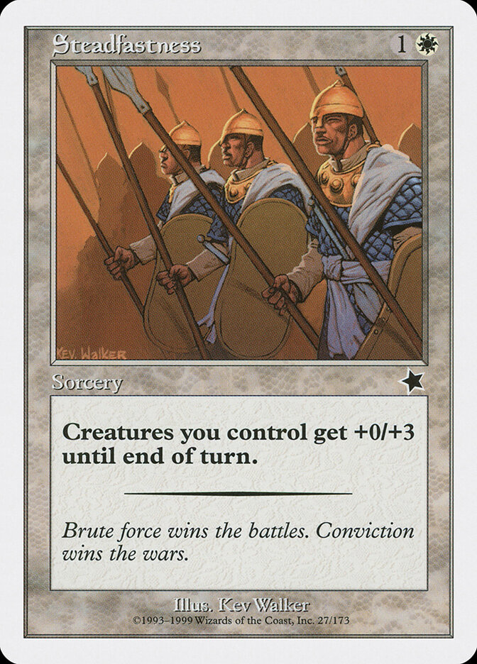 Steadfastness — Starter 1999 27/173