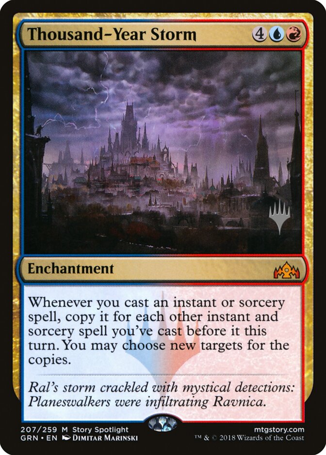 Thousand-Year Storm — Guilds of Ravnica Promos 207p/84