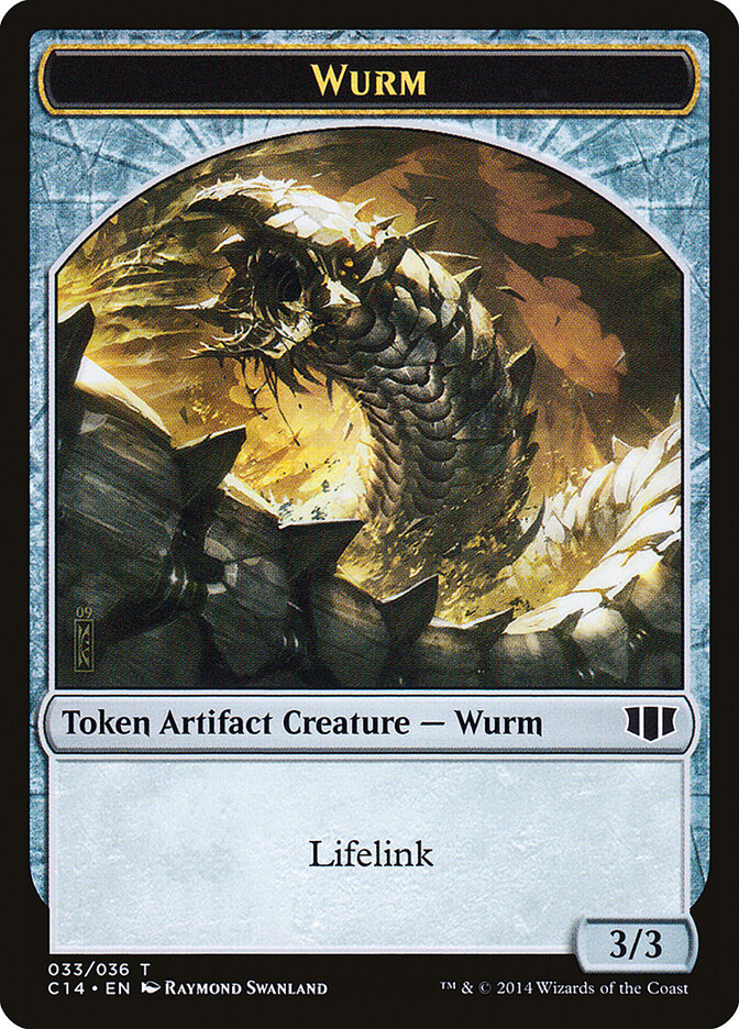 Wurm — Commander 2014 Tokens 33/36
