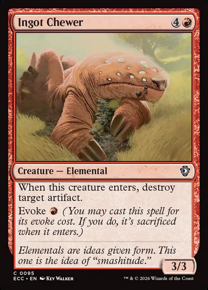 Ingot Chewer — Lorwyn Eclipsed Commander 95/176
