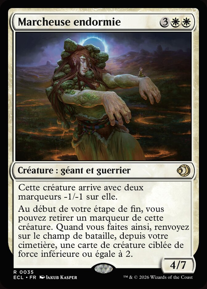 Marcheuse endormie — Lorwyn Eclipsed 35/408