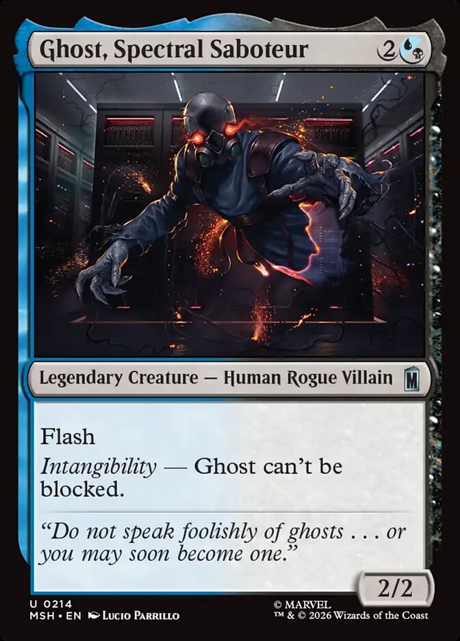 Ghost, Spectral Saboteur — Marvel Super Heroes 214/453
