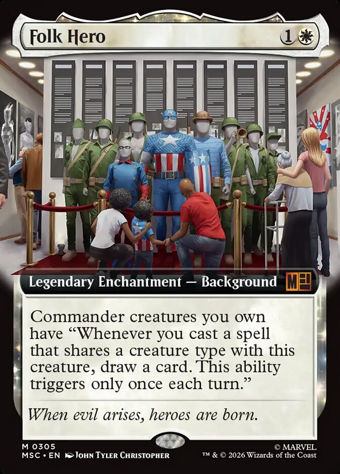 Héros du peuple — Marvel Super Heroes Commander 305/866