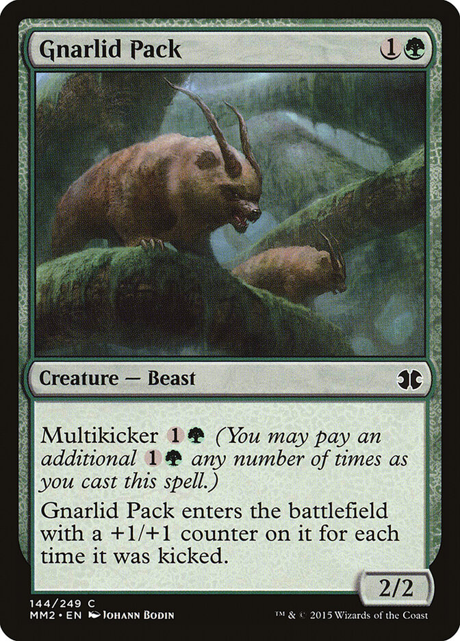 Gnarlid Pack — Modern Masters 2015 144/249