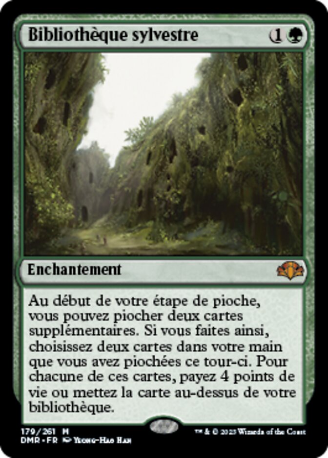 Bibliothèque sylvestre — Dominaria Remastered 179/457