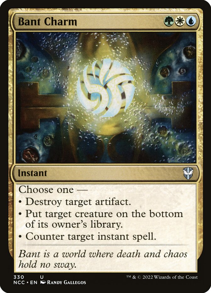 Bant Charm — New Capenna Commander 330/447