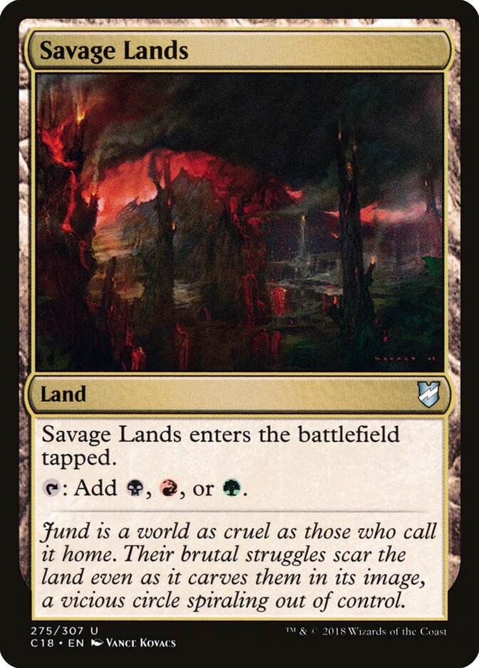 Savage Lands — Commander 2018 275/307