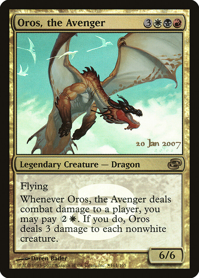 Oros, the Avenger — Planar Chaos Promos 161★/2