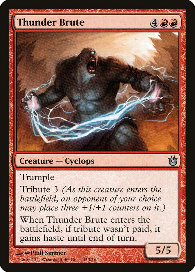 Thunder Brute — Born of the Gods 113/165