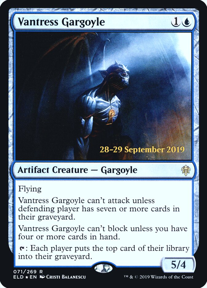 Vantress Gargoyle — Throne of Eldraine Promos 71s/138
