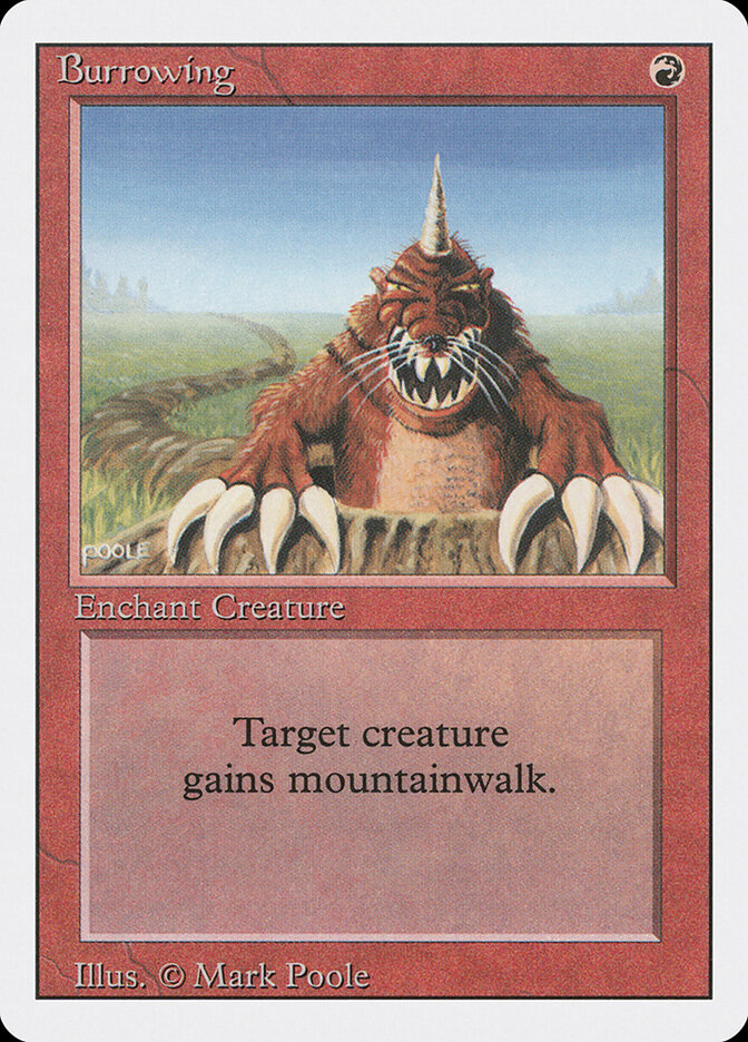 Burrowing — Revised Edition 140/306