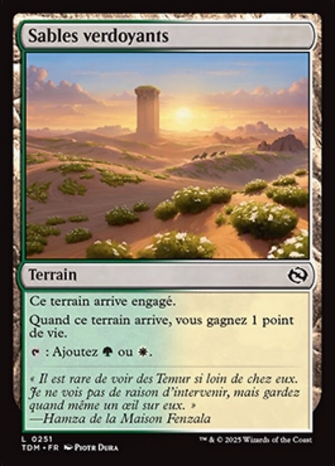 Sables verdoyants — Tarkir: Dragonstorm 251/427
