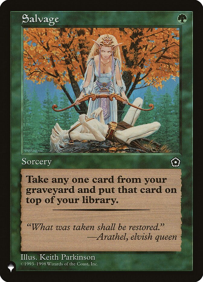 Salvage — The List P02-145/5581