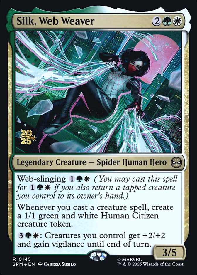 Silk, Web Weaver — Marvel's Spider-Man Promos 145s/68