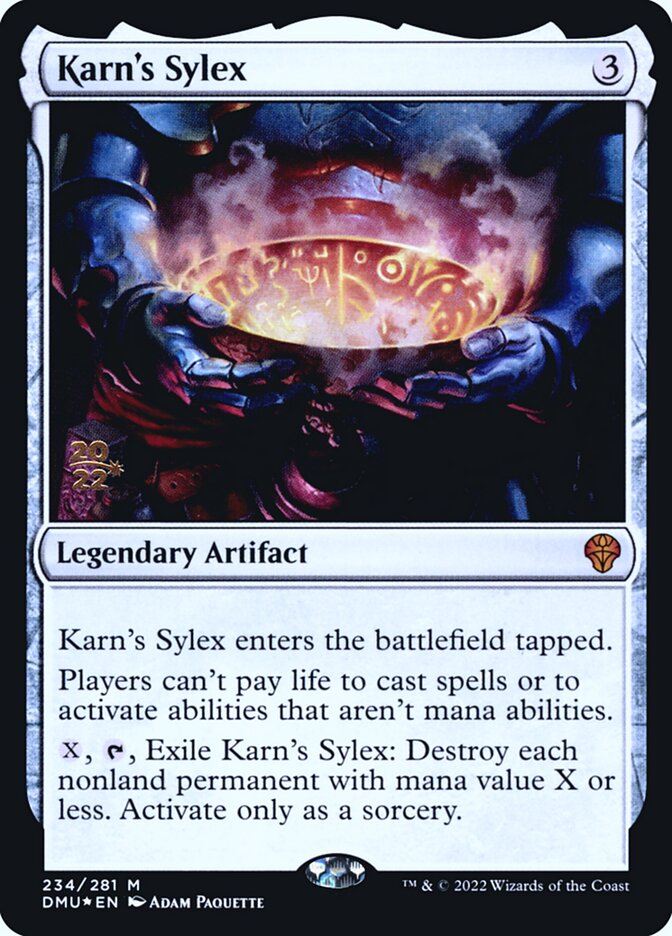 Karn's Sylex — Dominaria United Promos 234s/161