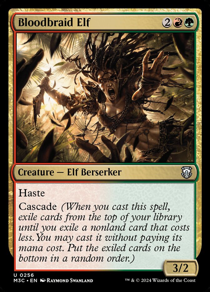 Bloodbraid Elf — Modern Horizons 3 Commander 256/398