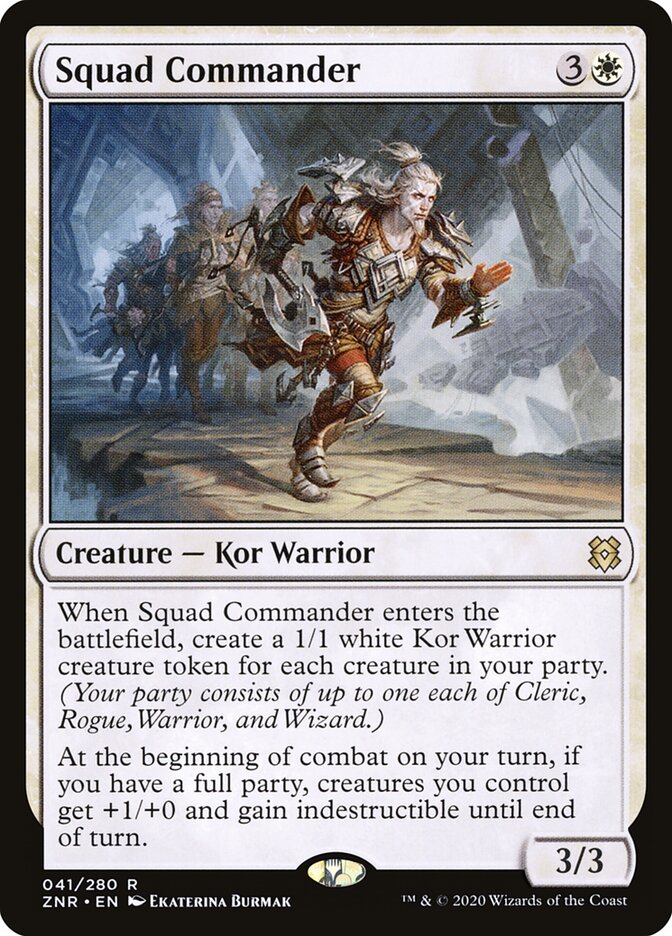 Squad Commander — Zendikar Rising 41/406