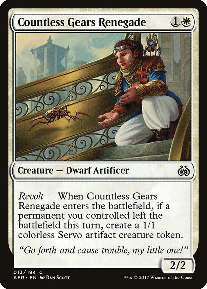 Countless Gears Renegade — Aether Revolt 13/194
