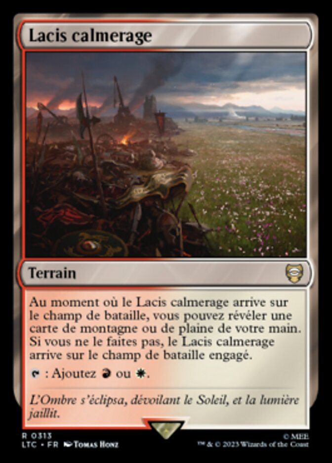 Lacis calmerage — Tales of Middle-earth Commander 313/591
