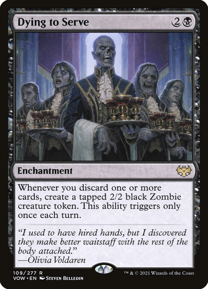 Dying to Serve — Innistrad: Crimson Vow 109/423