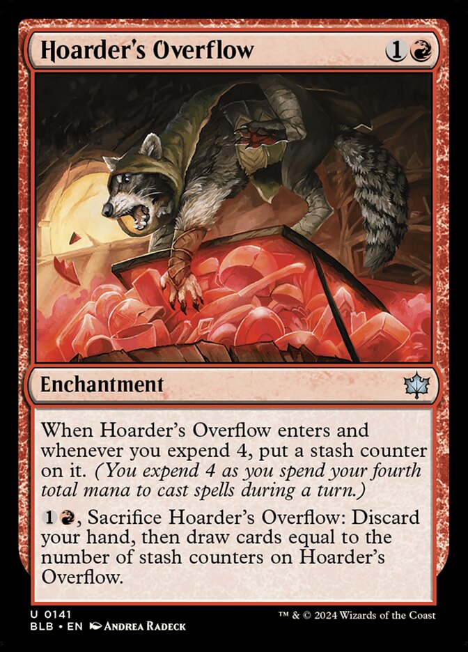 Hoarder's Overflow — Bloomburrow 141/398