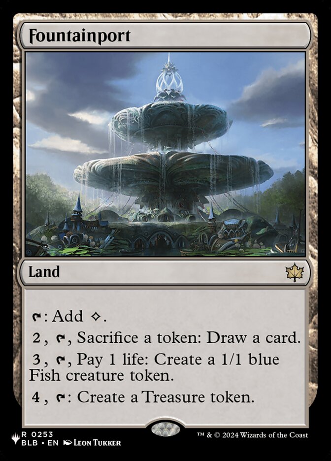 Fountainport — The List BLB-253/5581