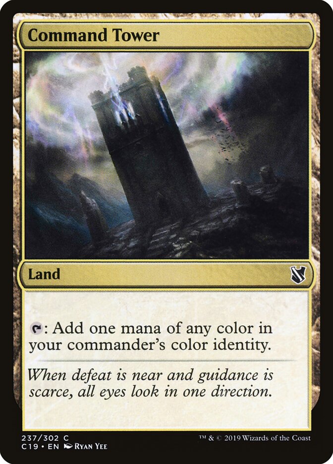 Command Tower — Commander 2019 237/302