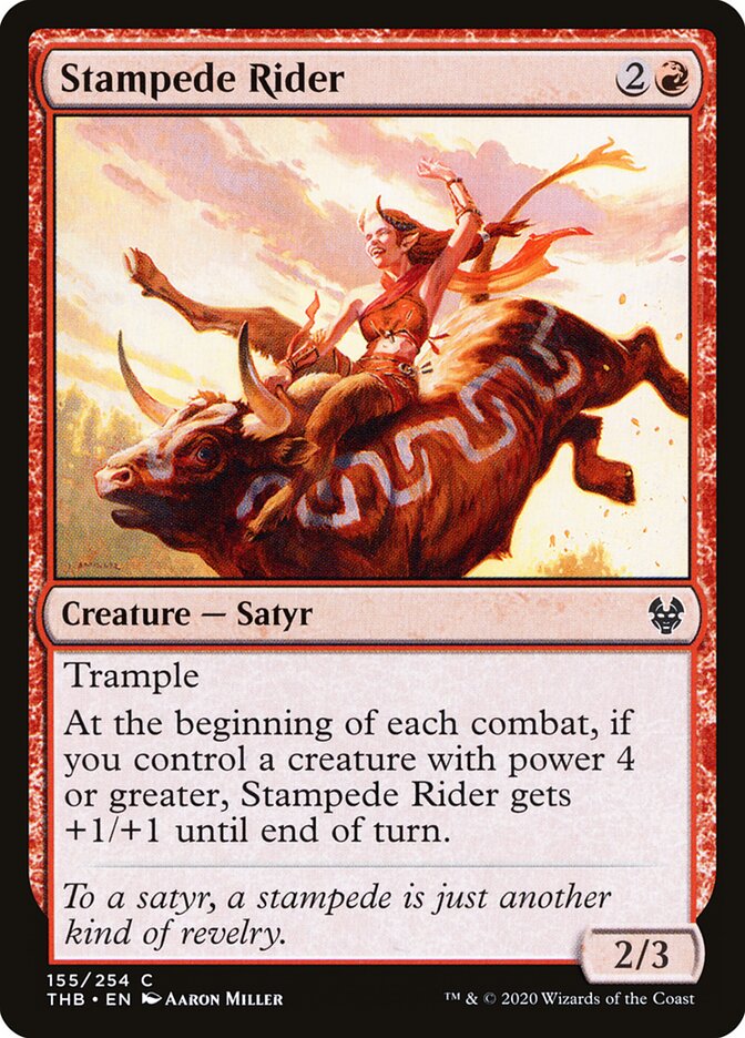 Stampede Rider — Theros Beyond Death 155/358