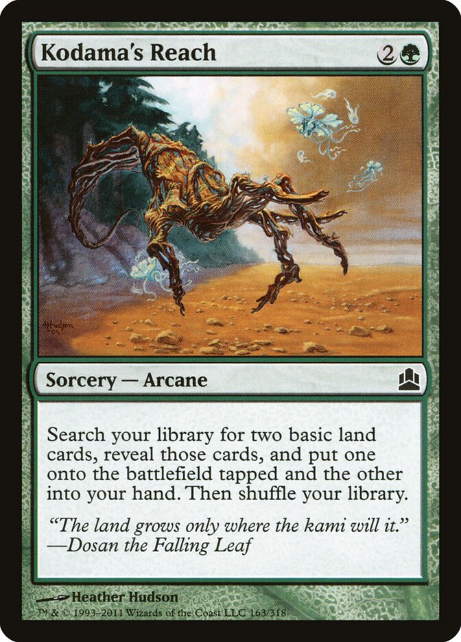 Portée du kodama — Commander 2011 163/318