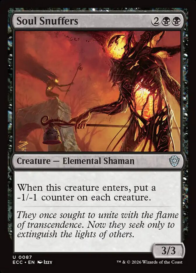 Soul Snuffers — Lorwyn Eclipsed Commander 87/176
