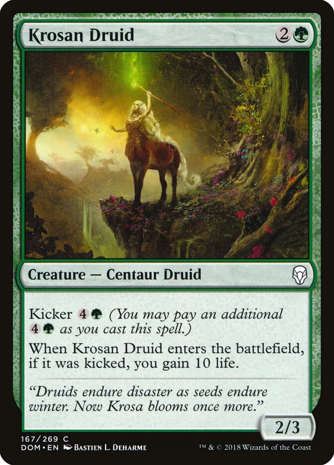 Krosan Druid — Dominaria 167/280