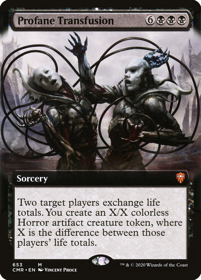 Profane Transfusion — Commander Legends 653/718