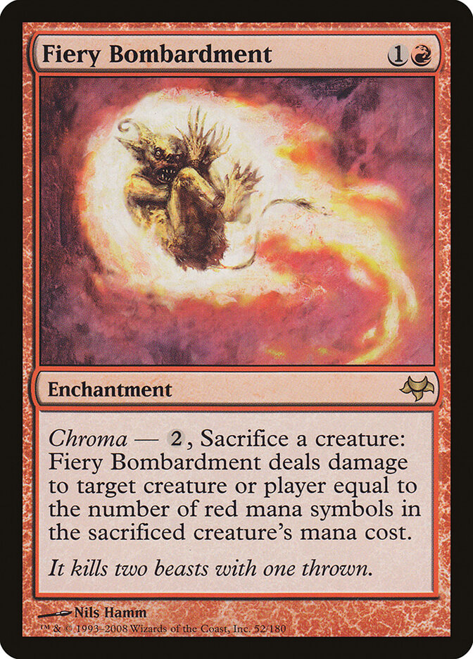 Fiery Bombardment — Eventide 52/180
