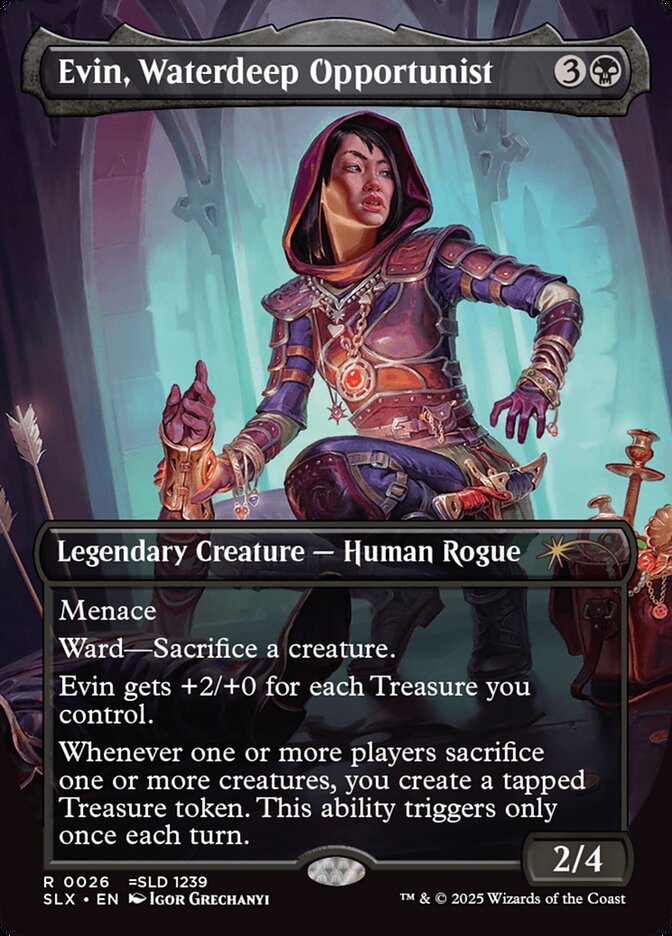 Evin, Waterdeep Opportunist — Universes Within 26/30