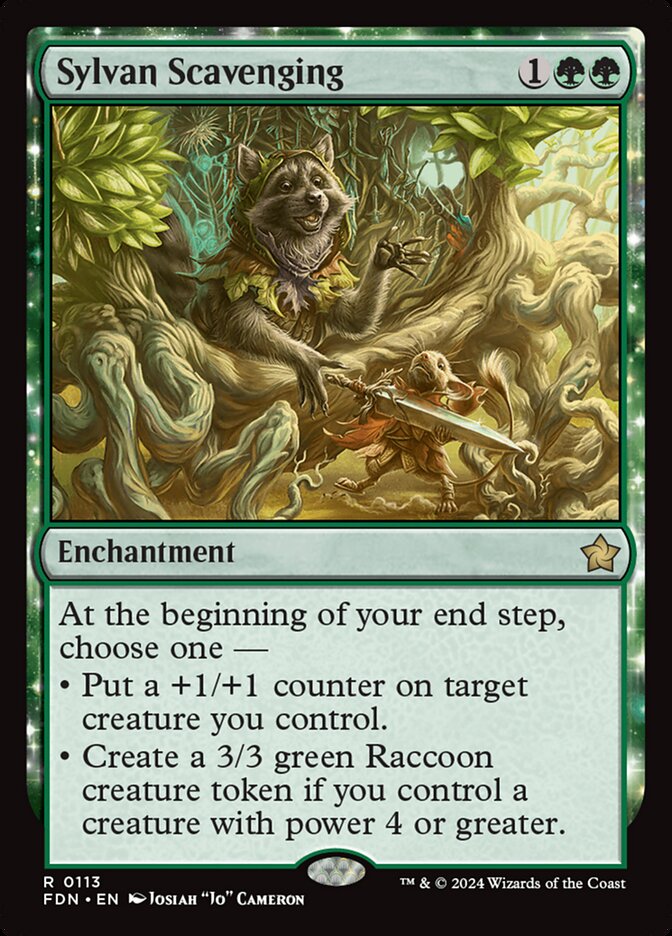 Sylvan Scavenging — Foundations 113/771