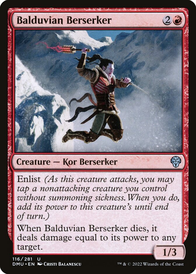Balduvian Berserker — Dominaria United 116/453