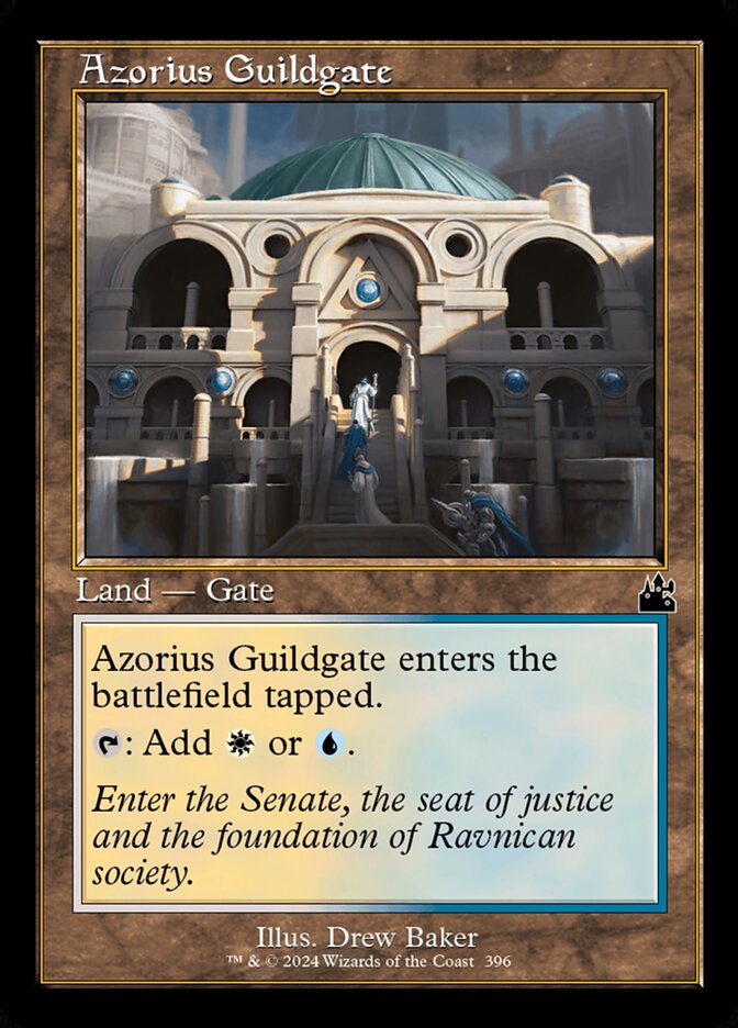 Azorius Guildgate — Ravnica Remastered 396/531