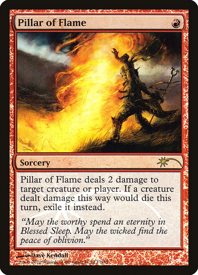 Pillar of Flame — Friday Night Magic 2012 11/13