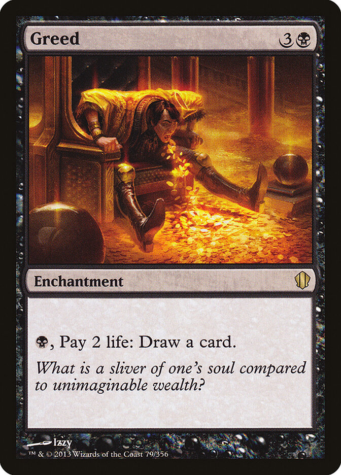 Greed — Commander 2013 79/356
