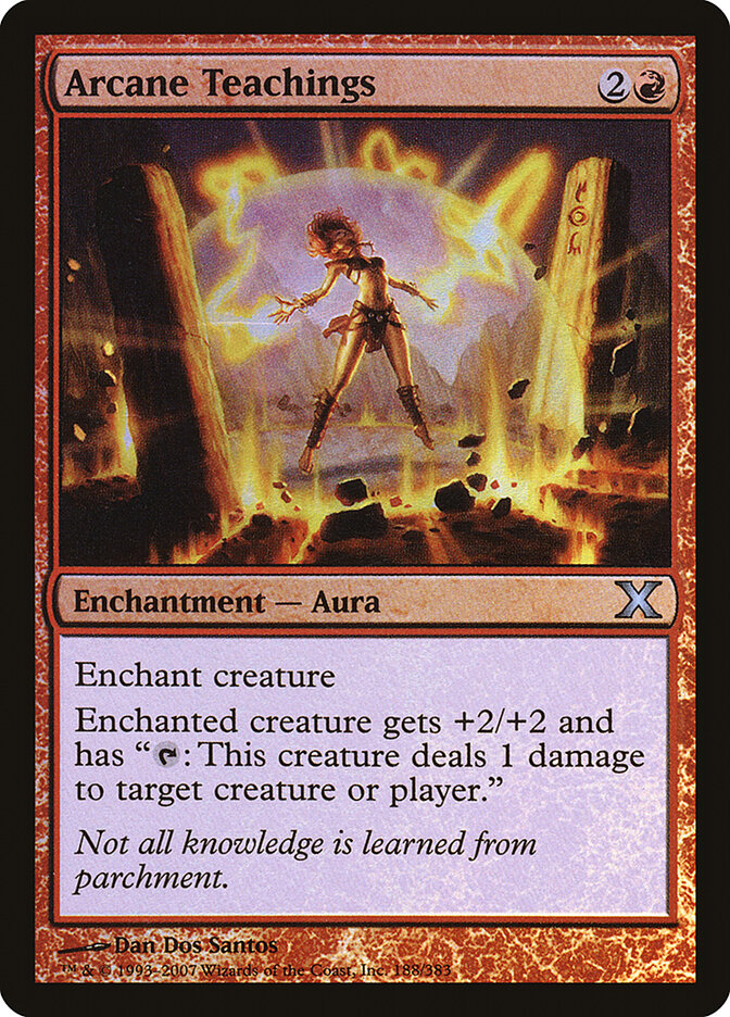 Arcane Teachings — Tenth Edition 188★/510