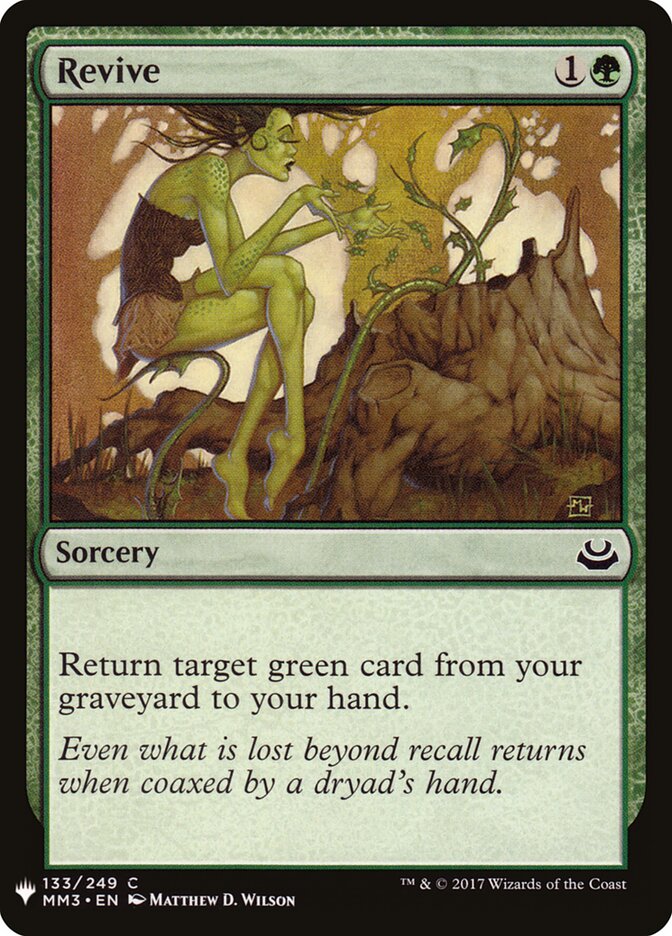 Revive — The List MM3-133/5581