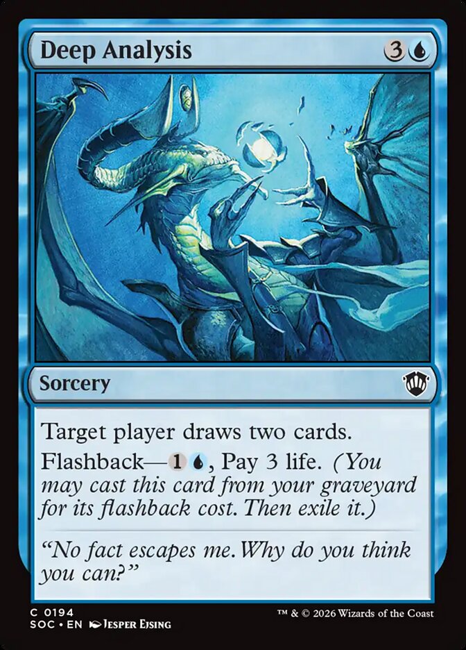 Deep Analysis — Secrets of Strixhaven Commander 194/426